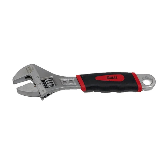 Omega Adjustable Wrench Multitool With Grip 150mm
