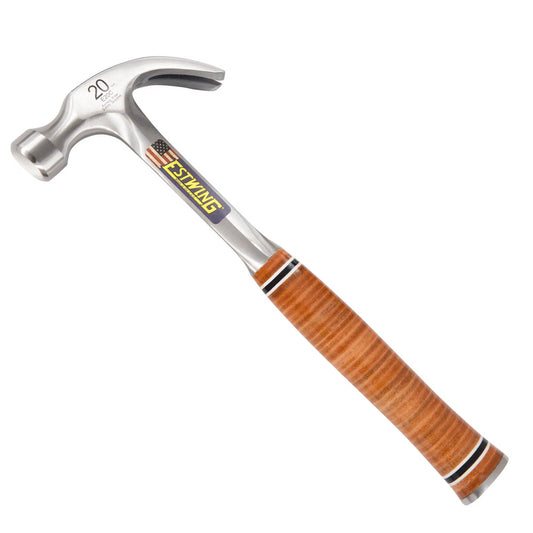Estwing Claw Nail Hammer Leather Handle
