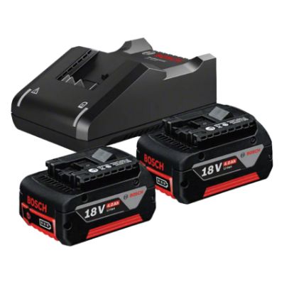 Show details for BATTERY KIT 2X4.0AH BATTS & 1X4.0AH CHARGER Picture of BATTERY KIT 2X4.0AH BATTS & 1X4.0AH CHARGER