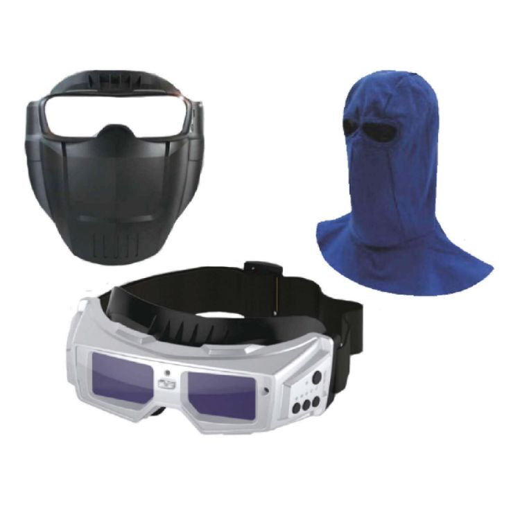 Picture of HELMET AUTO DARK (JAV) COBRA SET
