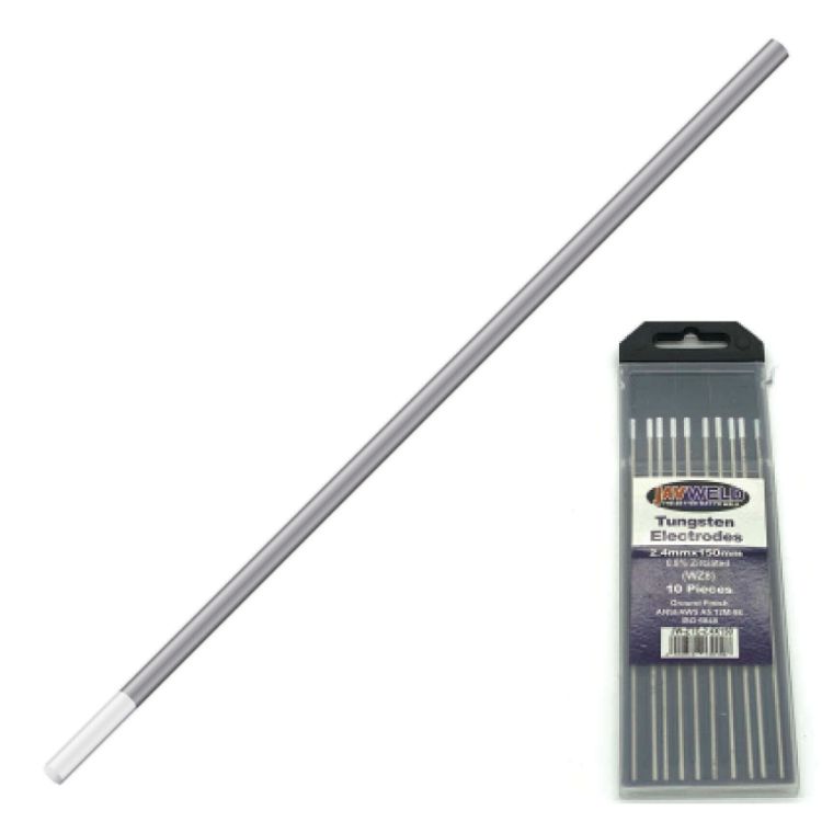 Picture of TUNGSTEN ELECTRODE (JWLD) 0.8% ZIRCONIATED 3.2X150