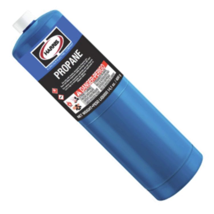 Picture of CYLINDER PROPANE (HARRIS) US CONNECTOR 400g