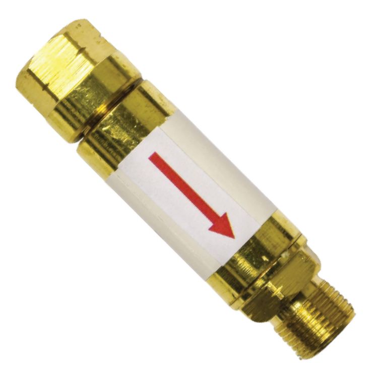 Picture of FLASHBACK ARRESTOR ACETYLENE REGULATOR SIDE 3/8"
