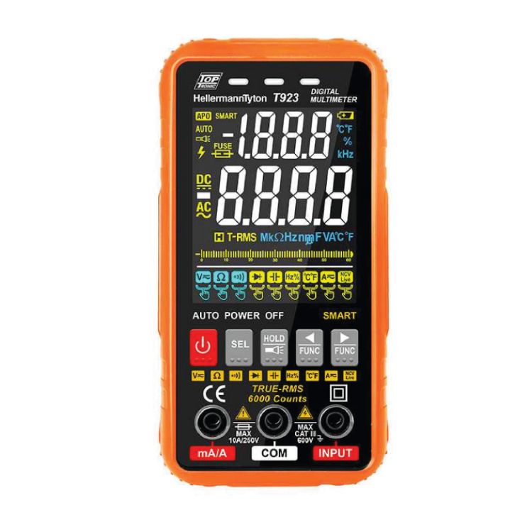 Picture of MULTIMETER LCD 600V 6000 COUNT (HEL)