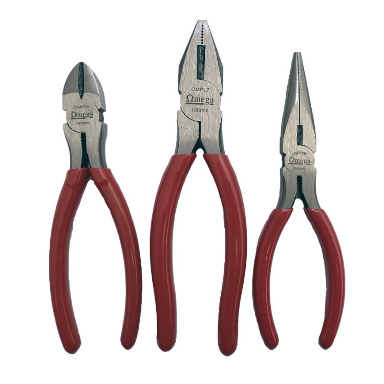 Picture of PLIER SET 03pc 150-180mm SDECUTR/LNGNSE/CMBI