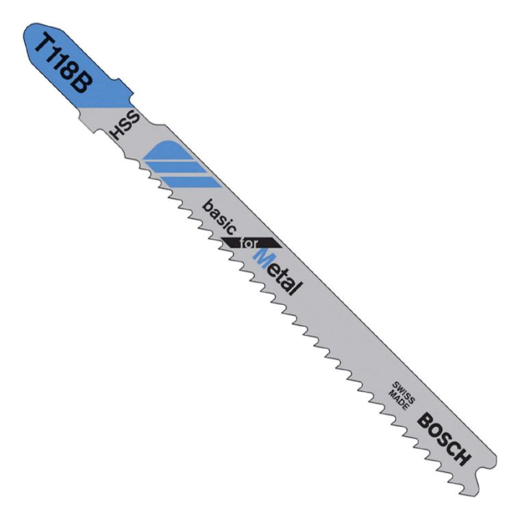 Picture of BLADE JIGSAW T118B  5pkt (BOS) METAL