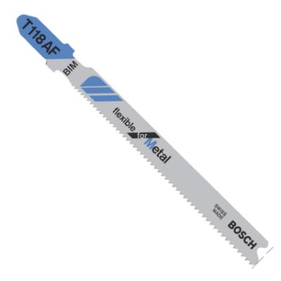 Show details for BLADE JIGSAW T118AF 5pkt (BOS) BI-METAL Picture of BLADE JIGSAW T118AF 5pkt (BOS) BI-METAL