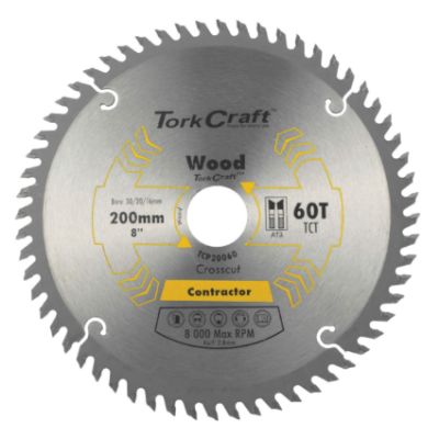 Show details for BLADE C/SAW 200mm x60T 30/20/16 Picture of BLADE C/SAW 200mm x60T 30/20/16