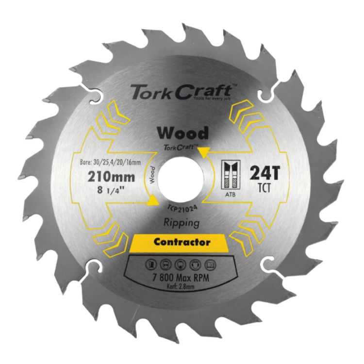 Picture of BLADE C/SAW 210mm x24T 30/1/20/16