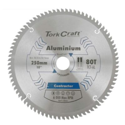 Show details for BLADE C/SAW 250mm x80T TCG NEG 30mm ALU Picture of BLADE C/SAW 250mm x80T TCG NEG 30mm ALU