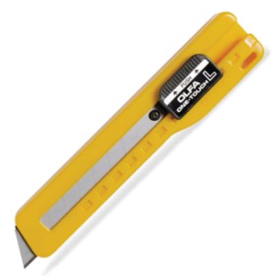 Show details for KNIFE SNAP-OFF 18mm(OLFA) SLIDE LOCK CUTTER Picture of KNIFE SNAP-OFF 18mm(OLFA) SLIDE LOCK CUTTER