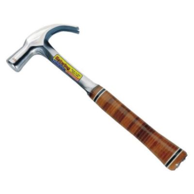 Show details for HAMMER NAIL (ESTWING) 450g 16oz LEATHER HANDLE Picture of HAMMER NAIL (ESTWING) 450g 16oz LEATHER HANDLE