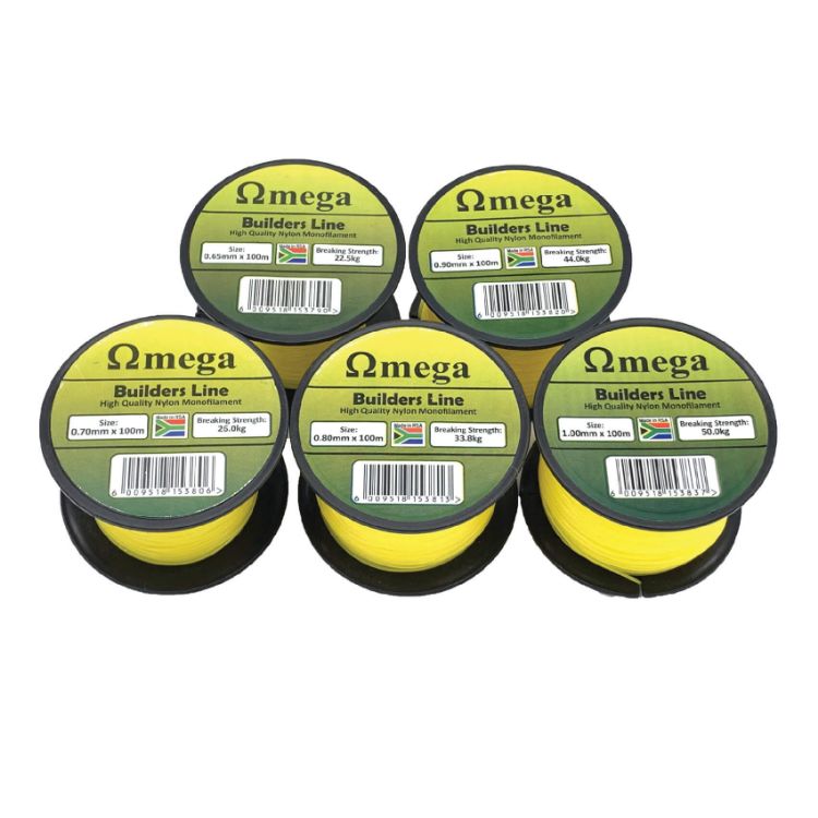 Picture of LINE BUILDERS (OM) 0.65mm X 100M (YELLOW)