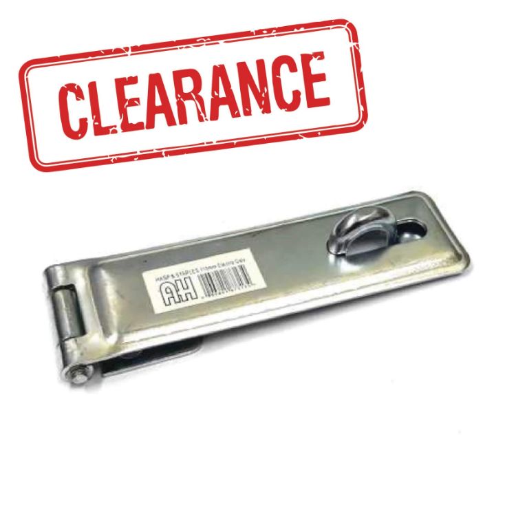 Picture of HASP & STAPLE 075mm GALV