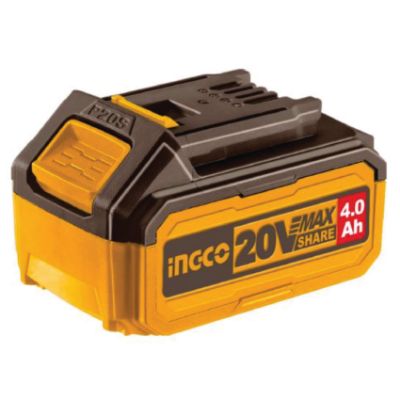 Show details for BATTERY (INGCO) 20V CORDLESS 4.0AH Picture of BATTERY (INGCO) 20V CORDLESS 4.0AH