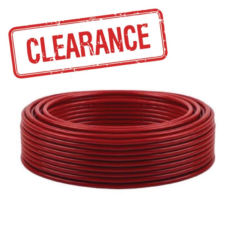 Picture of WIRE FLEX PVC RED 4.0mm / 93m