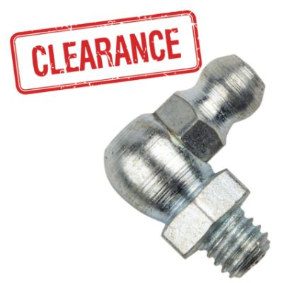 Show details for GREASE NIPPLE 090° 1/4"BSP Picture of GREASE NIPPLE 090° 1/4"BSP