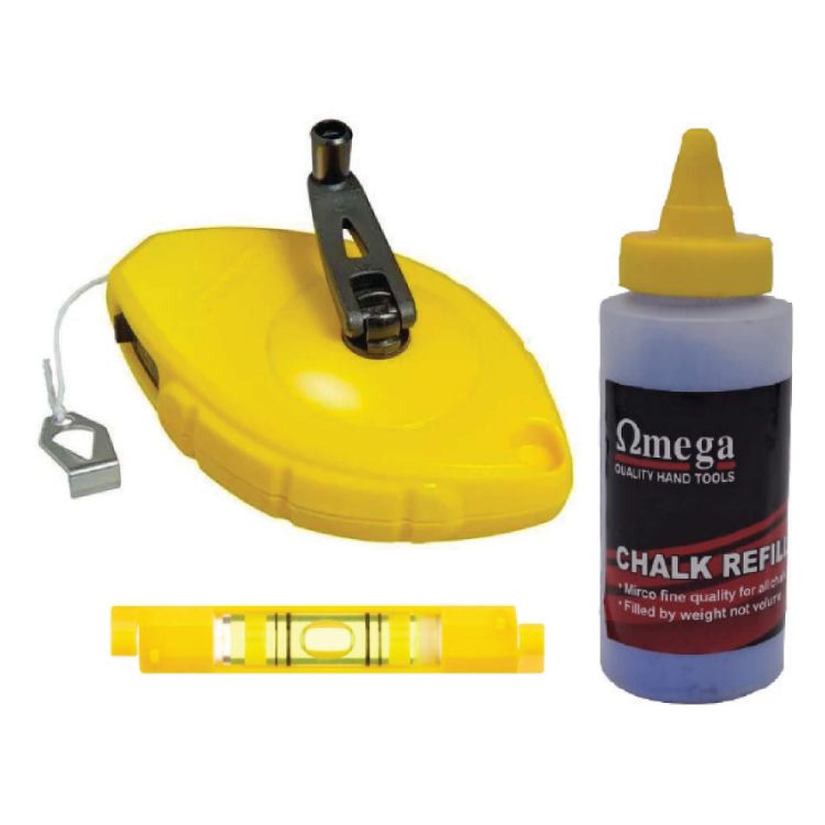Picture of CHALKLINE REEL,LINE BEVEL & CHALK SET 30M (OM)