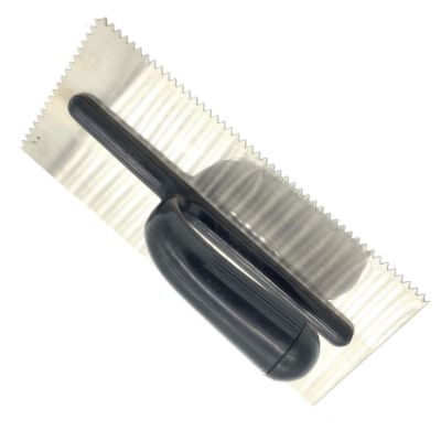Show details for TROWEL TILERS NOTCHED 8 X8MM P/HDL Picture of TROWEL TILERS NOTCHED 8 X8MM P/HDL