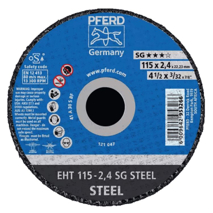 Picture of DISC CUT 125 x2.4mm (PFE) STL
