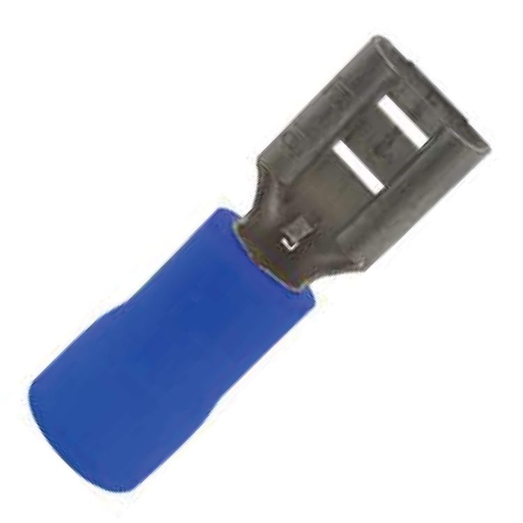 Picture of PRE LUGS FEMALE BLUE 6.3MM