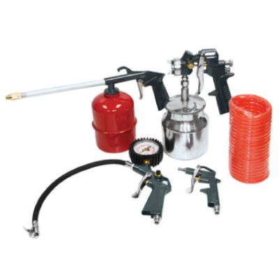 Show details for SPRAY GUN KIT (RTY) 5pce Picture of SPRAY GUN KIT (RTY) 5pce