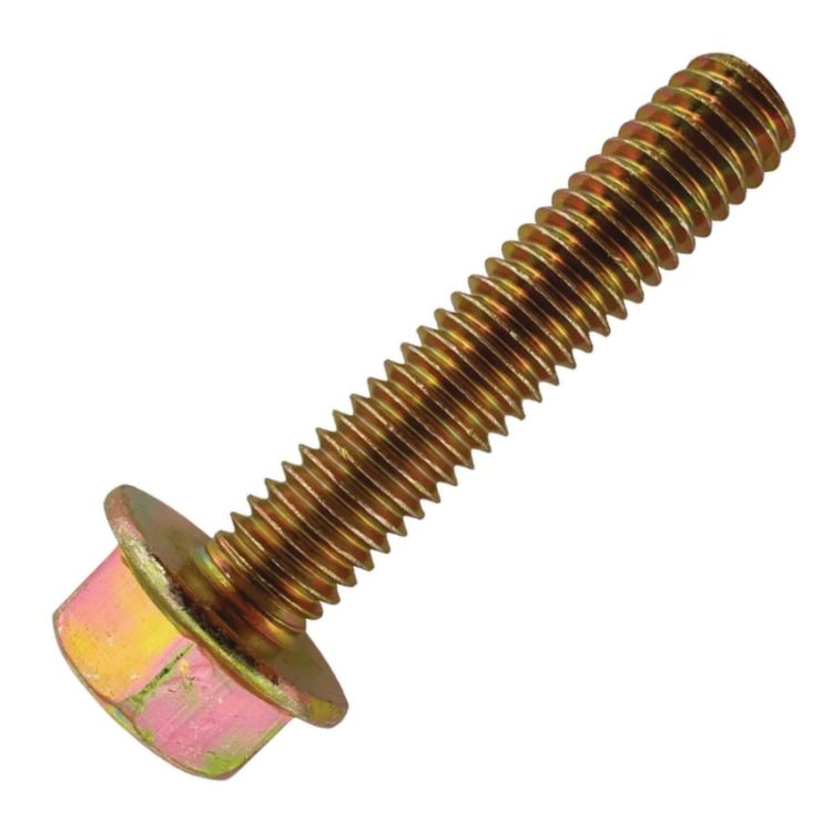 Picture of SETSCREW FLANGE HD 08.8 Y/ZP 08X30