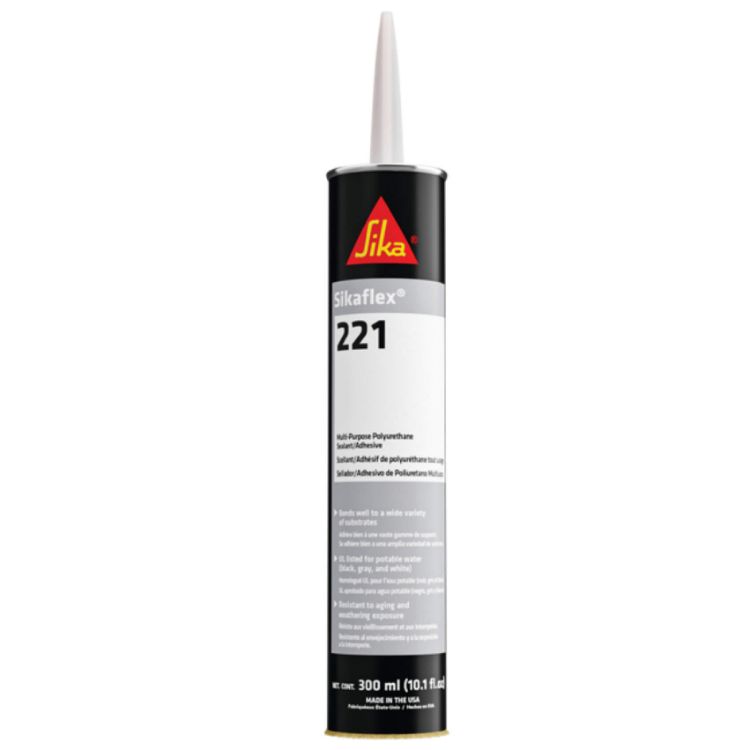 Picture of SILICONE ADHESIVE WHT 300ml (SIKA-221)