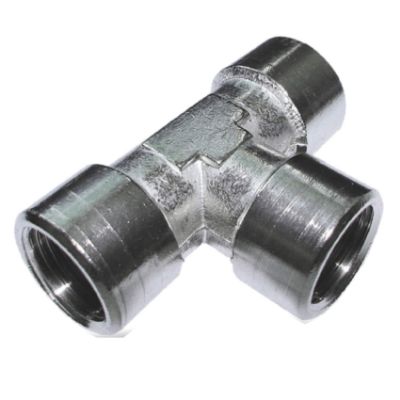 Show details for T-CONNECTOR 1/4 FEMALE Picture of T-CONNECTOR 1/4 FEMALE