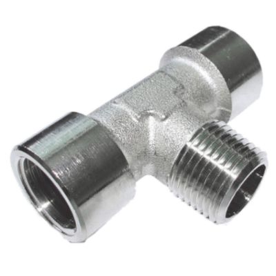 Show details for T- CONNECTOR 1/4 F-M-F Picture of T- CONNECTOR 1/4 F-M-F