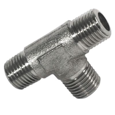 Show details for T-CONNECTOR 1/4" MALE Picture of T-CONNECTOR 1/4" MALE