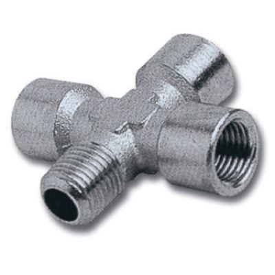 Show details for 4-WAY CONNECTOR 1/4" 3F-1M Picture of 4-WAY CONNECTOR 1/4" 3F-1M