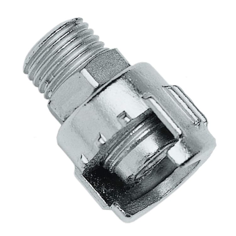 Picture of NIPPLE WITH METAL RING 1/4 MALE