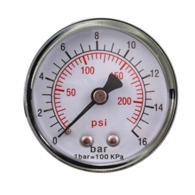 Show details for PRESSURE GAUGE 50MM 1/8" REAR Picture of PRESSURE GAUGE 50MM 1/8" REAR