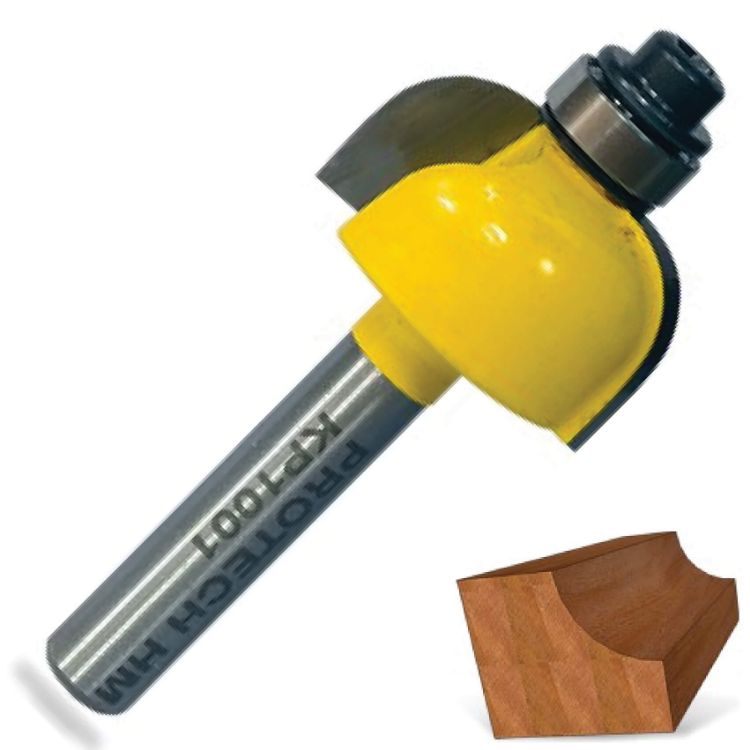 Picture of ROUTER COVE BIT 7/8" X 3/8" TCT 1/4" SHANK