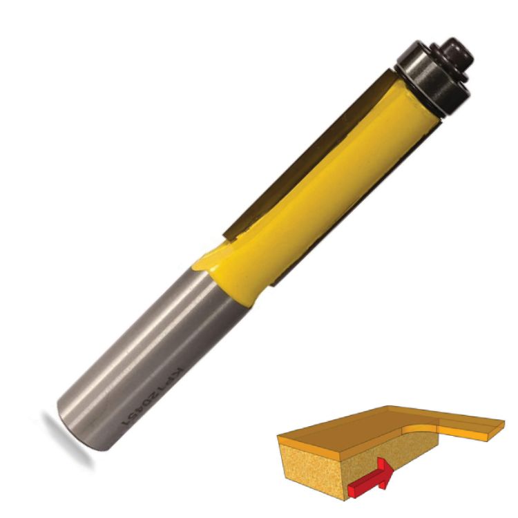 Picture of ROUTER TRIM BIT 1/2" X 1 1/2" 1/2" SHANK