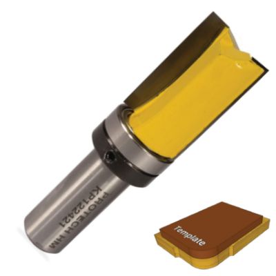 Show details for ROUTER PATTERN FLUSH TRIM BIT. WITH SHANK MOUNTED Picture of ROUTER PATTERN FLUSH TRIM BIT. WITH SHANK MOUNTED