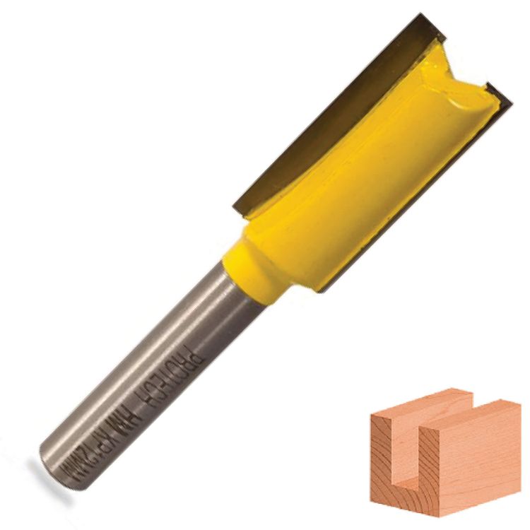 Picture of ROUTER STRAIGHT BIT 12MM X 25MM CUT 2 FLUTE METRIC