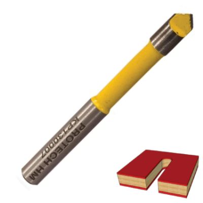 Show details for ROUTER COMBINATION PANEL PILOT BIT 1/4" X 3/4" 1/4 Picture of ROUTER COMBINATION PANEL PILOT BIT 1/4" X 3/4" 1/4