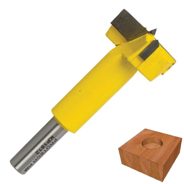 Picture of ROUTER HINGE BORE BIT 35MM X 92MM 3/8" SHANK