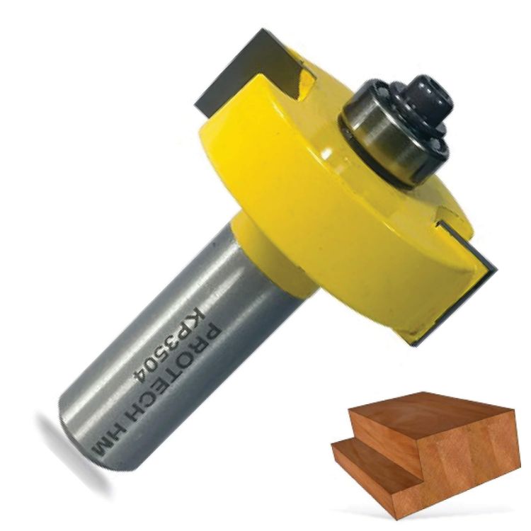 Picture of ROUTER RABBETING BIT 1 1/2" X 1/2" DEPTH 1/2" 1/2"