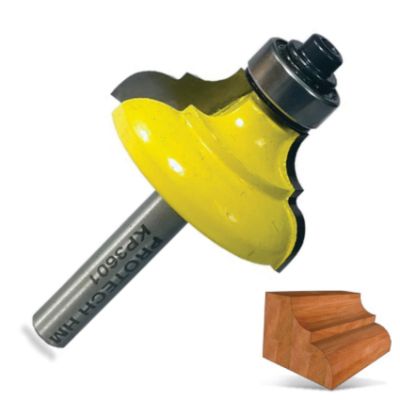 Show details for ROUTER CLASSICAL OGEE BIT 1 5/16" X 5/8" 1/4" SH Picture of ROUTER CLASSICAL OGEE BIT 1 5/16" X 5/8" 1/4" SH