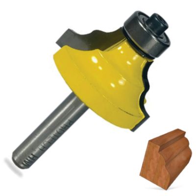 Show details for ROUTER WAVY EDGE BIT 1 1/4" X 11/16" 1/4"SHANK Picture of ROUTER WAVY EDGE BIT 1 1/4" X 11/16" 1/4"SHANK