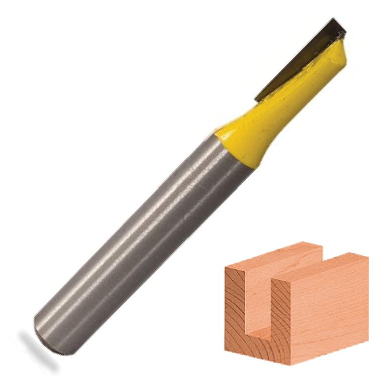 Picture of ROUTER STRAIGHT BIT 5MM X 13MM SINGLE FLUTE METRIC