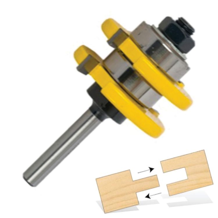 Picture of ROUTER TONGUE & GROOVE ASSEMBLY 3/8" X 1/4" 1/4" S