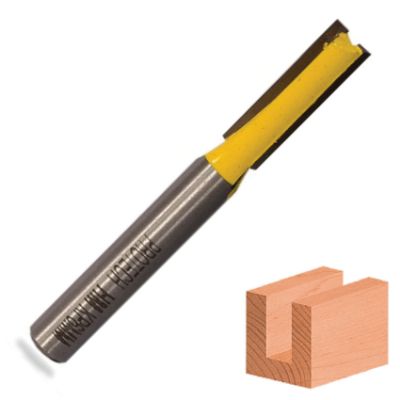 Show details for ROUTER STR. BIT 6MM X 1/4"SH Picture of ROUTER STR. BIT 6MM X 1/4"SH