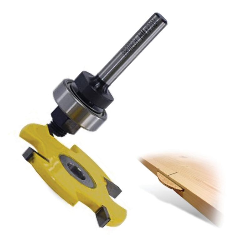 Picture of ROUTER 4MM 4 LIP BISCUIT GROOVE BIT