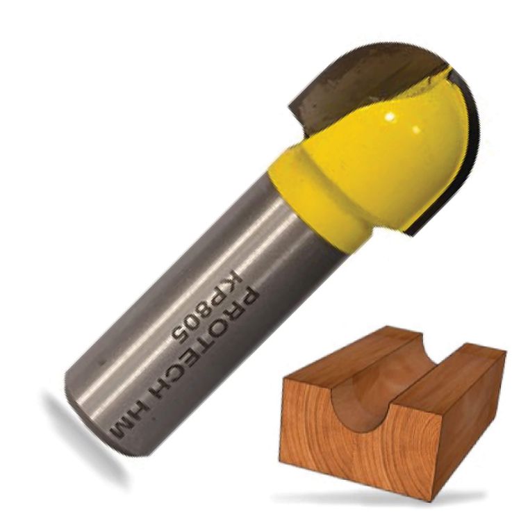 Picture of ROUTER CORE BOX BIT 3/4" X 1/2"SH