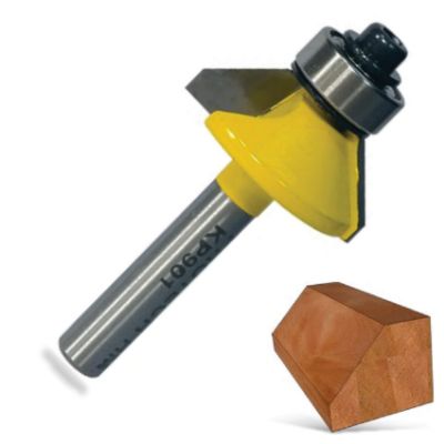 Show details for ROUTER CHAMFER BIT TCT 1" Picture of ROUTER CHAMFER BIT TCT 1"