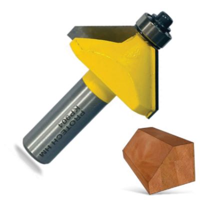Show details for ROUTER CHAMFER 1/2"SHANK Picture of ROUTER CHAMFER 1/2"SHANK